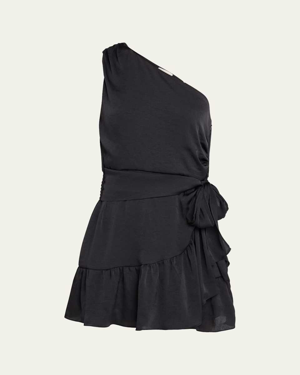 Harrison Asymmetric Mini Dress